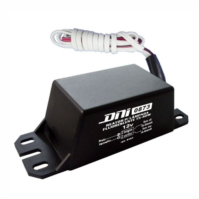 DNI0873 12V - REATOR P/ LAMP. DE 15 A 40W 12V FLUORESCENTE - PC