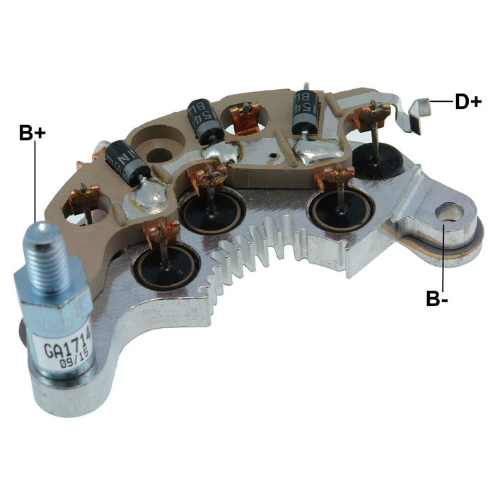 GA1714 - PLACA RETIF. ASTRA/ OMEGA/ CORSA WIND/ VECTRA/ REG. GA432/ GA701 - UN