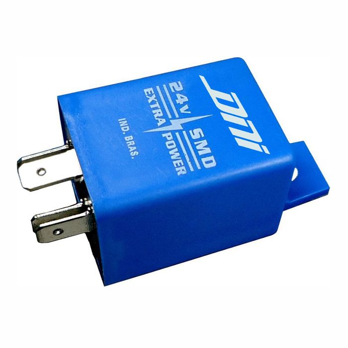 DNI0424 24V - RELE PISCA 24V 500 W SCANIA / CAMINHOES/ ONIBUS 4 TERM. - PC