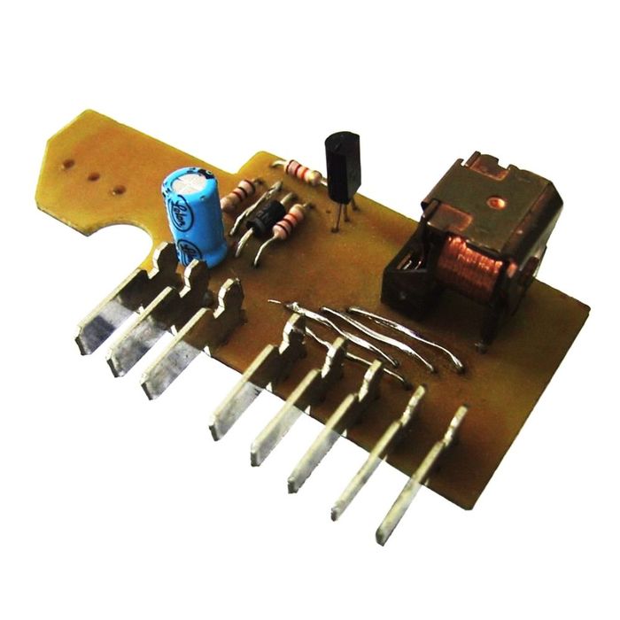 DNI0347 12V - PLACA ELETR. MOTOR LIMP. FIAT UNO 12V 8 TERMINAIS - PC