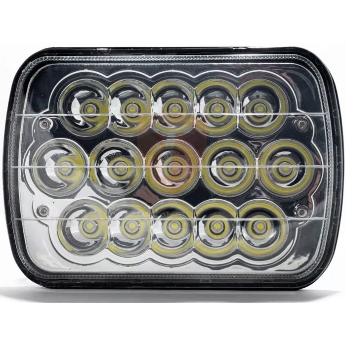 ISO14FDJ5930B 12/24V - FAROL AUX. LED 45W 12/24V RETANGULAR ALTA/BX 19,7X14,X4CM (EMB. 01 PC- VALOR UNITARIO) - PC