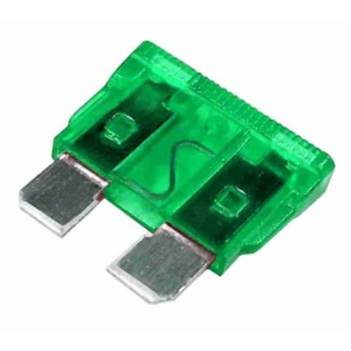 ISO103160-30 - FUSIVEL LAMINA UNIVERSAL - 30A - VERDE (EMB. COM 50 PCS - VALOR UNITARIO) - PC