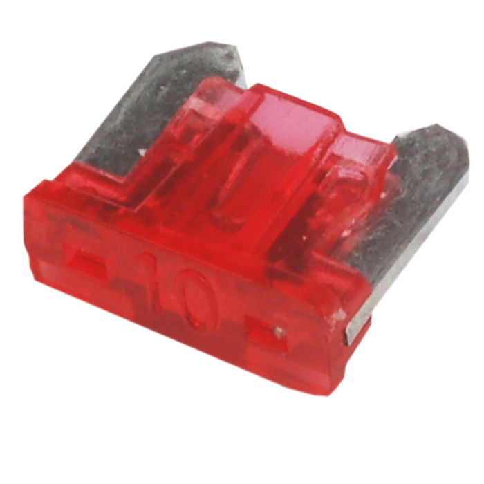 AMS175-10 - FUSIVEL MINI PERFIL BAIXO - 10 AMP - VERMELHO (EMB. COM 10 PCS - VALOR UNITARIO) - PC