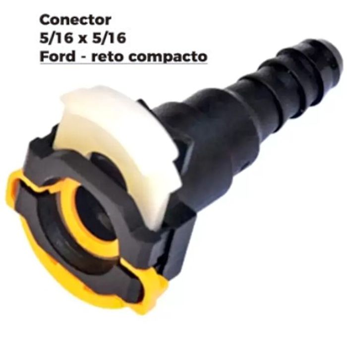 ISO1905643 - CONECTOR 5/16 X 5/16 - RETO - COMPACTO FORD (EMB. COM 01 PECA - VALOR UNITARIO) - PC