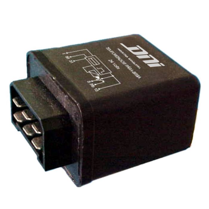 DNI0823 24V - RELE LIMP.P/ BRISA COM LAVAGEM 24V MAN/ MB/ SCANIA - PC