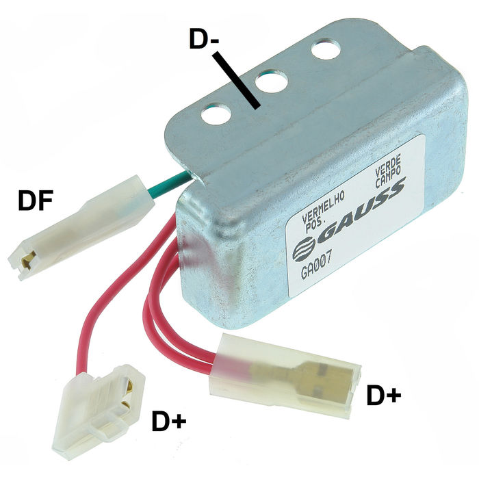 GA0007 - REG. VOLT. BRAS/ GOL/ SAV/ T. C/ MOT. A. AR. 06/ 12 PLACA GA1522 - PC