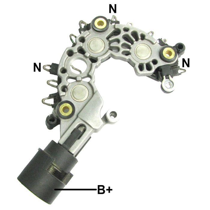 GA1417 - PLACA RETIF. PUNTO/ LINEA/ SIENA TODOS 1.6 E 1.8 16V E-TORK 2010 EM DIANTE - REG GA339 - PC