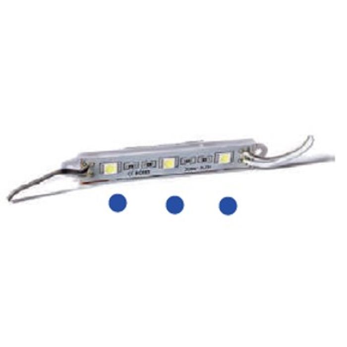 ISO14LR3 01 AZ 12V - LAMP LEG 3 LED SMD AZUL 12V (EMB. COM 10 PCS- VALOR UNITARIO) - PC