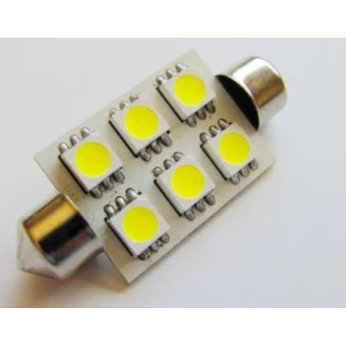 ISO6LTP39MM 12V - LAMPADA TORPEDO 39MM 12 LED 12V (EMB. COM 1 PECA- VALOR UNITARIO) - PC