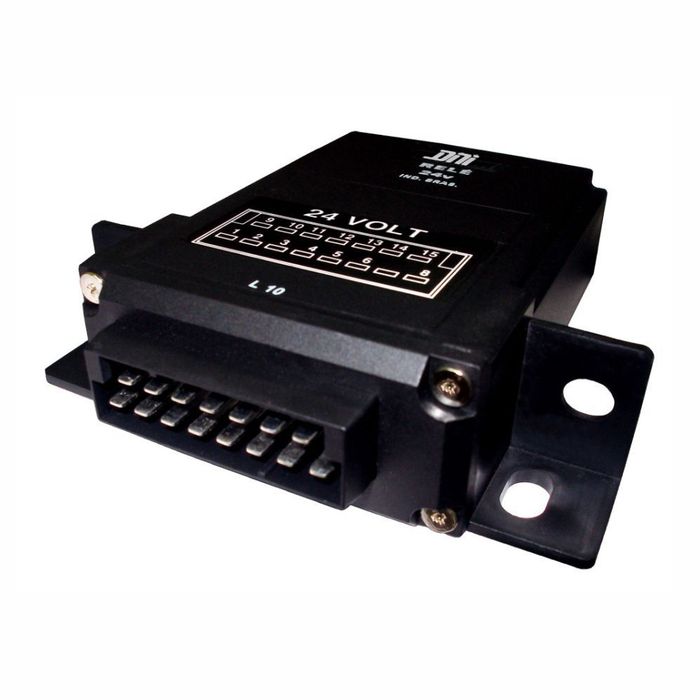 DNI8854 24V - CAIXA DE RELE E.D.C. - VOLVO 15 TERM. 24V F10/ F12/ F16 87A 99 C/ SUP - PC