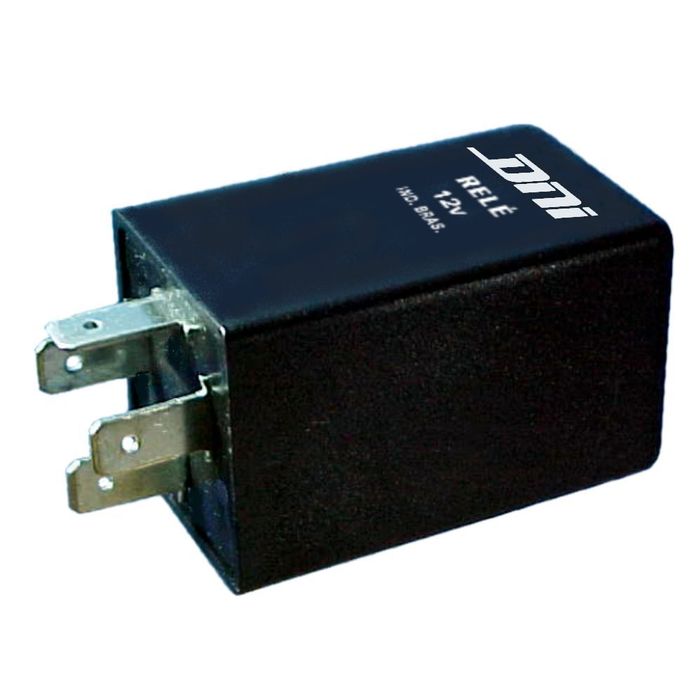 DNI0333 12V - RELE VIDRO ELETR. 4 TERM. 12V SAIDA NEGATIVA (+/- 60 SEG) - PC