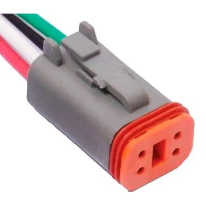 C304.5894 - CHICOTE 04 VIAS SENSOR TEMPERATURA DEUTSCH AGRICOLA (EMB. COM 01 PECA - VALOR UNITARIO) - PC