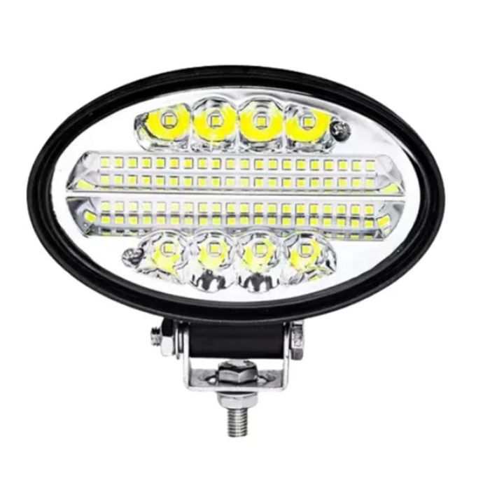 ISO17F1023 12/24V - FAROL AUX. 48 LEDS 12/24V OVAL 144W - VLR UNIT - PC