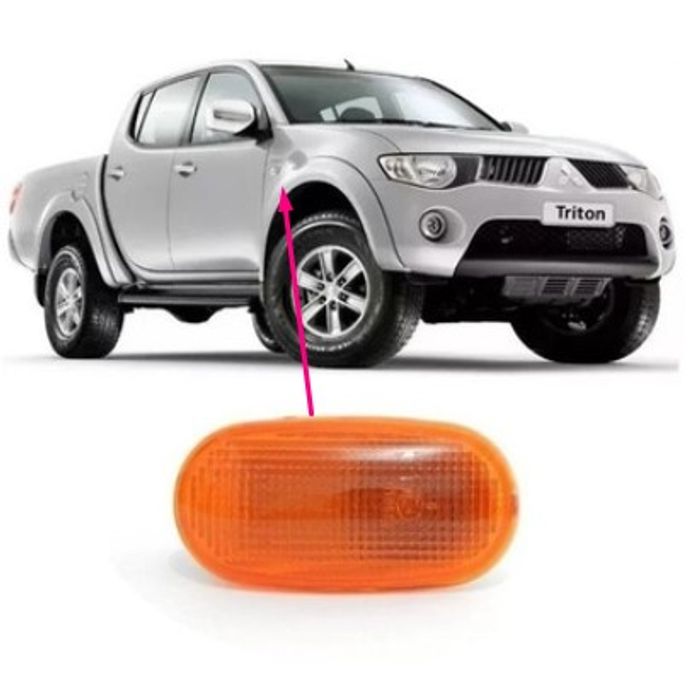 ISO1906518 AM - LANTERNA COM LED- LATERAL L200/ TR4 AMBAR (EMB. COM 01 PECA - VALOR UNITARIO) - PC