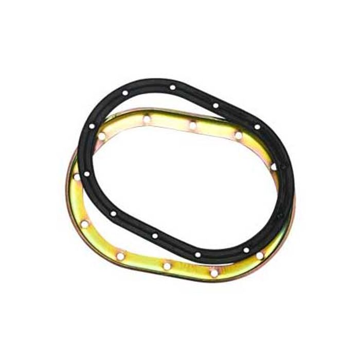 ISO1904067 - GUIA OVAL FLANGE COMBUSTIVEL FIAT 12 FUROS - COM GUARNICAO (EMB. COM 01 PECA - VALOR KIT) - KIT