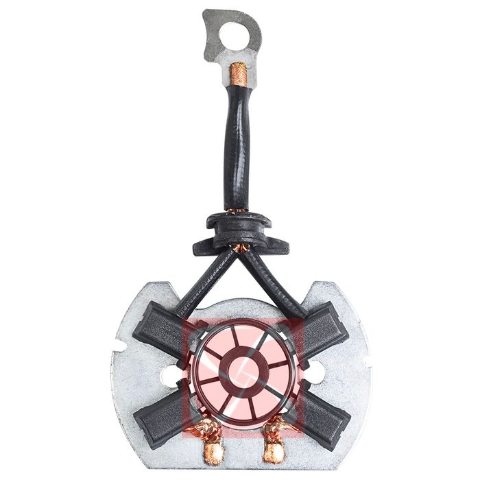 A-238-12V - PORTA ESCOVA PARTIDA GOL G5/ VOY/ FOX/ SPACEFOX/ POLO/ GOLF/ SAVEIRO - PC