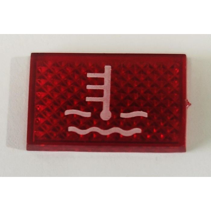 DP7.509 X - LENTE INDICADOR PAINEL ANTIGO TEMPERATUA DE AGUA (EMB. COM 1 PEÇA - VALOR UNITARIO) - PC