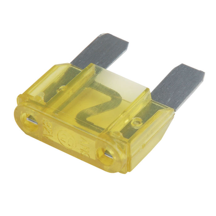 AMS180-20 - FUSIVEL MAXI - 20A - AMARELO (EMB. COM 5 PCS - VALOR UNITARIO) - PC