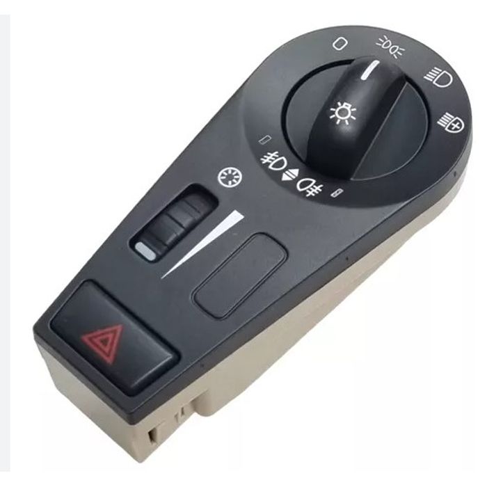 ISO17I89044 24V - CHAVE LUZ VOLVO/ ONIBUS/ CAMINHAO C/ REOSTATO - PC