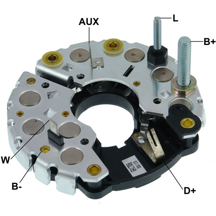 GA1708 - PLACA RETIF. ORIG. 1. 127 . 320. 708 MERCEDE - UN