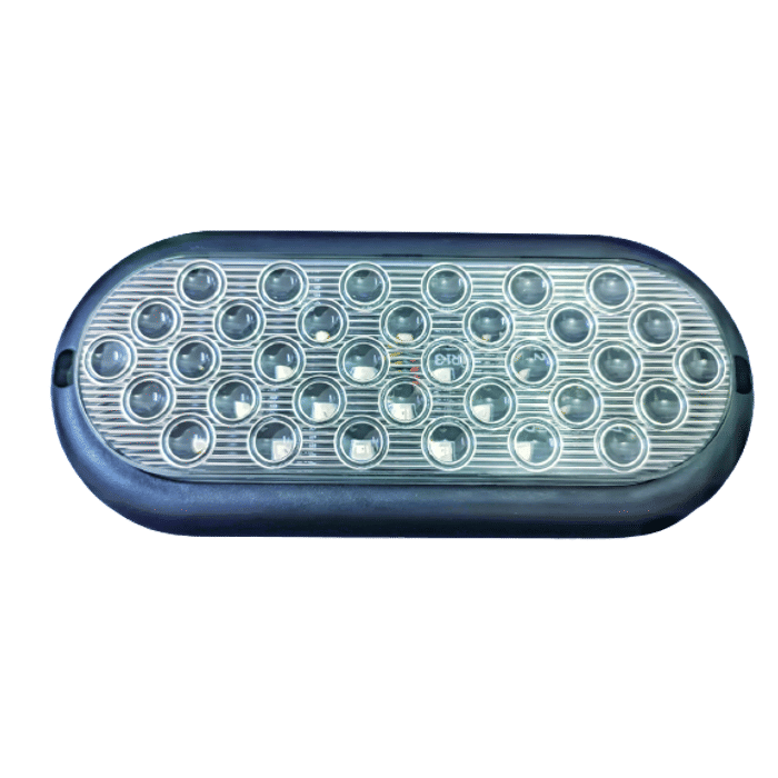 ISO17LT1025 RE 12V - LANTERNA TRASEIRA C/ RE P/ CARRETINHA UNIVERSAL 34 LEDS CRISTAL - PC