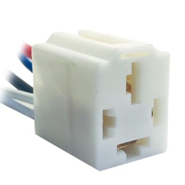 C304.8006 - PORTA RELE 70 AMP 05 VIAS COM 4 FIOS E 2 TERMINAIS GRANDE (EMB. COM 01 PECA - VALOR UNITARIO) - PC