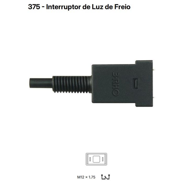 RHO0375 - INT. FREIO ESCORT/ VERONA/ APOLLO - PC