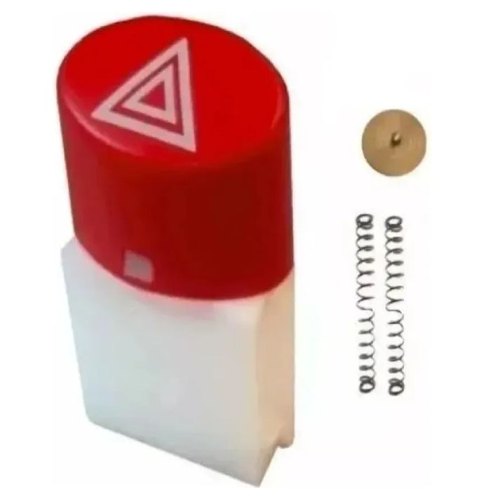 DNI2212 - KIT REPARO PISCA ALERTA FIAT PALIO/ SIENA/ UNO/ STRADA 08/14 - VERMELHO (EMB. COM 01 PECA- VALOR UNITARIO) - KIT
