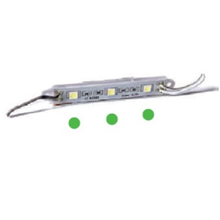 ISO14LR3 04 VD 12V - LAMP LEG 3 LED SMD VERDE 12V (EMB. COM 10 PCS- VALOR UNITARIO) - PC