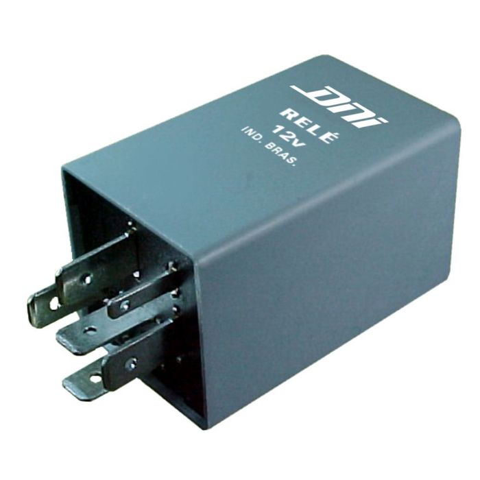 DNI8518 12V - RELE LIMP. P/ BRISA TRAS. RENAULT CINZA 6 TERM. CLIO/ MEGANE/ SCENIC/ TRAFFIC/ KANGOO - PC
