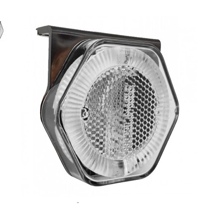 ISO17T1066 CR - LANTERNA LATERAL LED CR 12/24V SEXTAVADO COM SUPORTE - PC