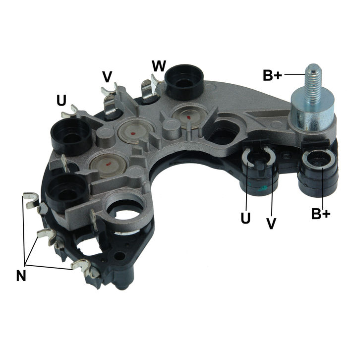 GA1815 - PLACA RETIF. ESCORT 2.0/ KA 1.0/ 1.6/ FIESTA 1.0/ 1.6 C/ AC REG. GA911 - UN