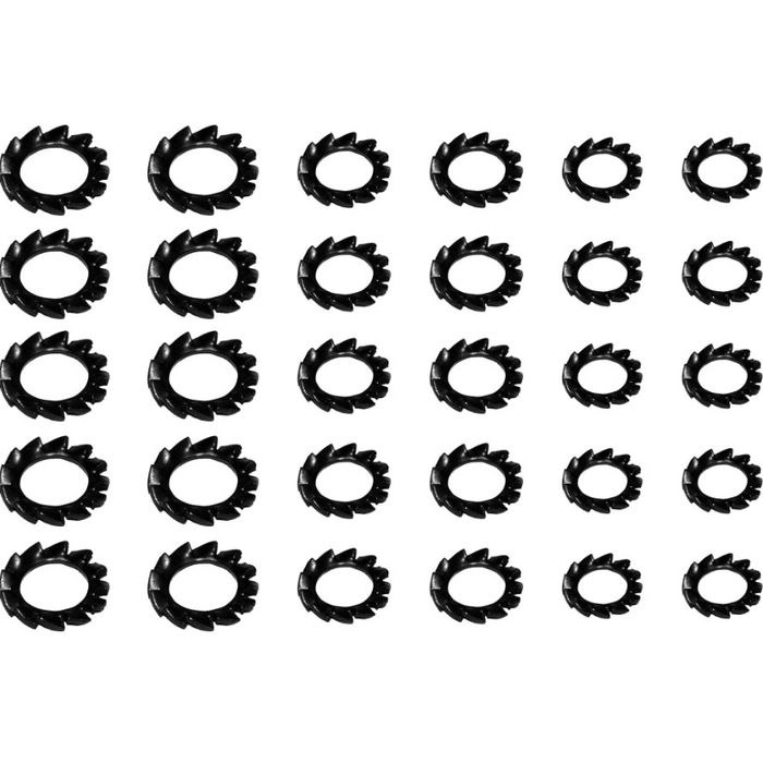 GB31001 - KIT DE ARRUELAS DENTADAS PARA MASSA (NEGATIVO) DE 4,5 E 6MM UNIVERSAL (EMB. COM 01 KIT - VALOR KIT) - KIT