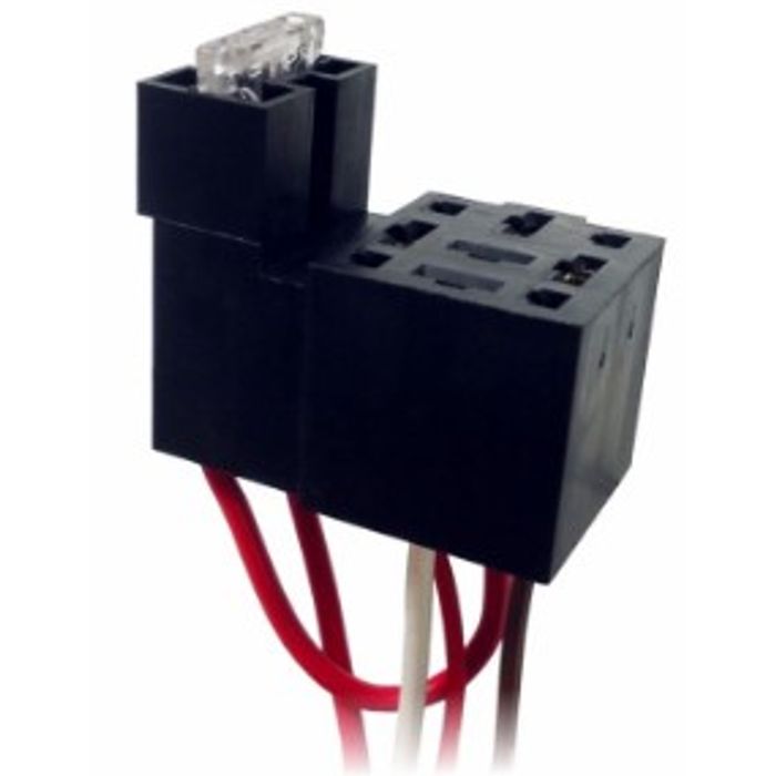ISO107513 - 9 TER - SOQUETE PARA RELE DE 9 TERMINAIS 12/24V COM FUSIVEL (EMB. COM 01 PC - VALOR UNITARIO) - PC