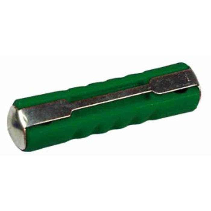 ISO103110-08 - FUSIVEL LOUCA VERDE TIPO EUROPEU - 8A 25MM (EMB. COM 10 PCS - VALOR UNITARIO) - PC