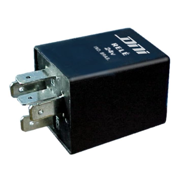 DNI0309 24V - RELE PARADA SOLICITADA 24V/ M. BENS/ SCANIA/ VOLVO 5 TERMINAIS E CAMPAINHA PORTA - PC