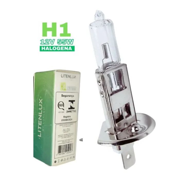 ISO14LX58 H1 12V - LAMPADA FAROL H1 12V 55W (EMB. COM 10 PECAS - VALOR UNITARIO) - PC