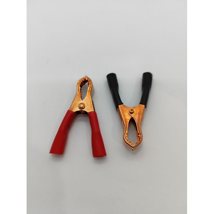 ISO17GA1717 PAR - GARRA BATERIA ALICATE PEQUENA 8CM (EMB. COM 2 PECAS- VALOR DO PAR) - KIT