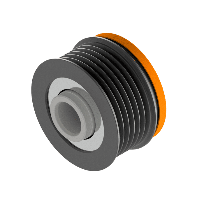 77.1042.0 - POLIA ALT. KIA/ HYUNDAI/ AZERA/ SANTA FÉ/ SONATA/ SORENTO/ IX35 - UN