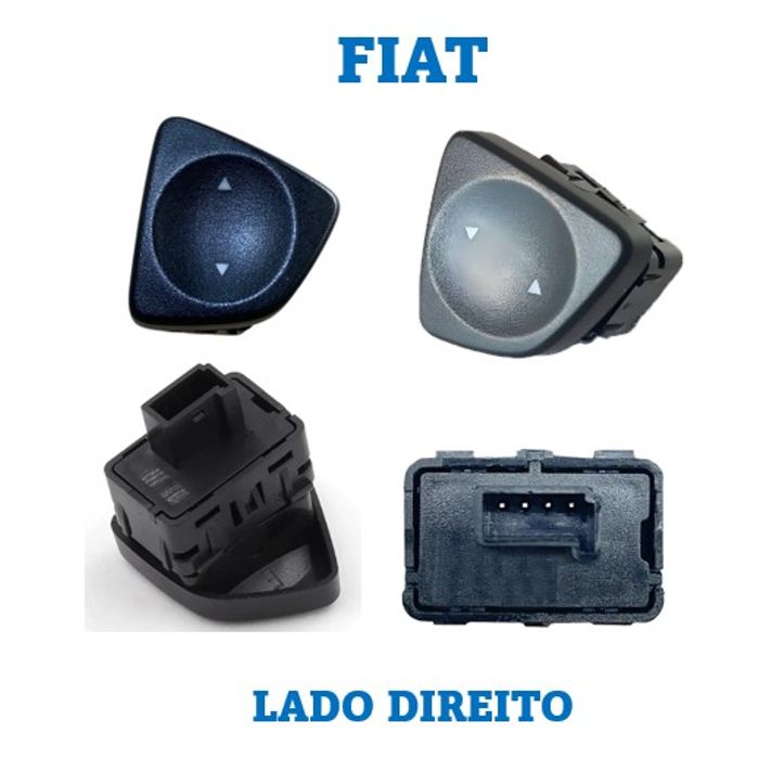 ISO17I39220 LD - INTERRUPTOR VIDRO ELETRICO SIMPLES LD FIAT UNO VIVACE/ ATRACTTIVE 10/... 12V (EMB. COM 01 PECA - VALOR UNITARIO) - PC