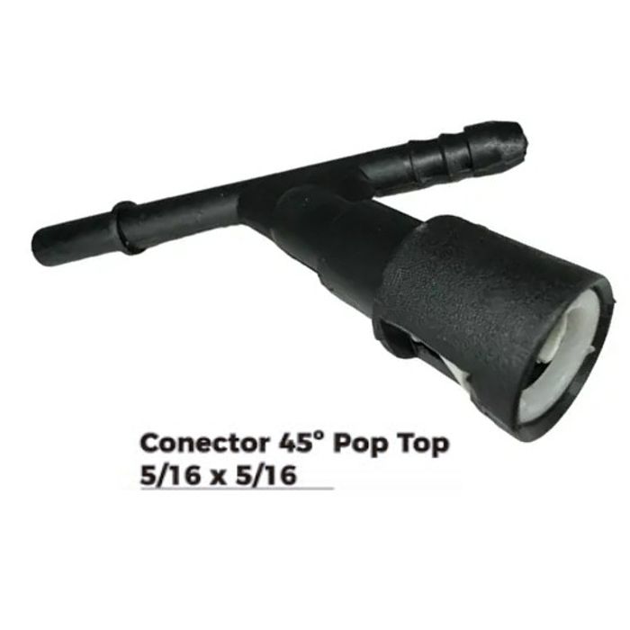 ISO1905640 - CONECTOR 5/16 X 5/16 - 45 GRAU - POP TOP (EMB. COM 01 PECA - VALOR UNITARIO) - PC