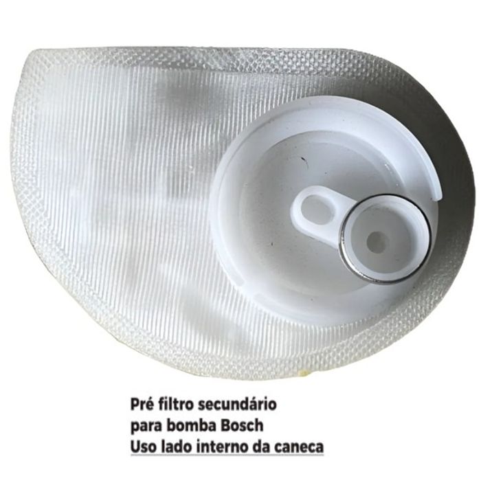ISO1903005 - PRE FILTRO SECUNDARIO PARA BOMBA COMBUSTIVEL BOSCH/ DIVERSOS - USO LADO INTERNO DA CANECA (EMB. COM 01 PECA - VALOR UNITARIO) - PC