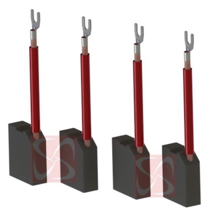 EE-X-EMP-02 - 24V - ESCOVA MOTOR TRACAO EMPILHADEIRA/ STIL (EMB. COM 01 JOGO DE 4 ESCOVAS - VALOR DO KIT) - JG