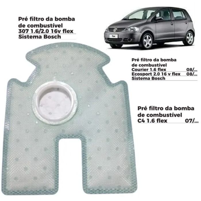 ISO1903016 - PRE FILTRO PARA BOMBA SISTEMA BOSCH COURRIER/ ECOSPORT/ FORD/ CITROEN/ PEUGEOT (EMB. COM 01 PECA - VALOR UNITARIO) - PC
