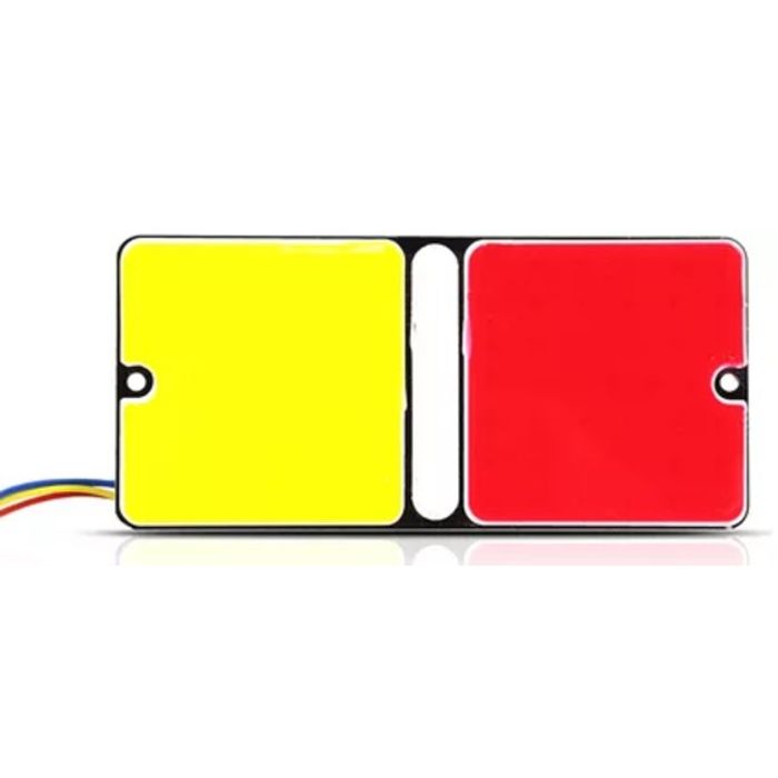 ISO14LS05 12V - LANTERNA LED TRASEIRA 12V CARRETINHA E UNIVERSAL BICOLOR (EMB. 01 PC- VALOR UNITARIO) - PC