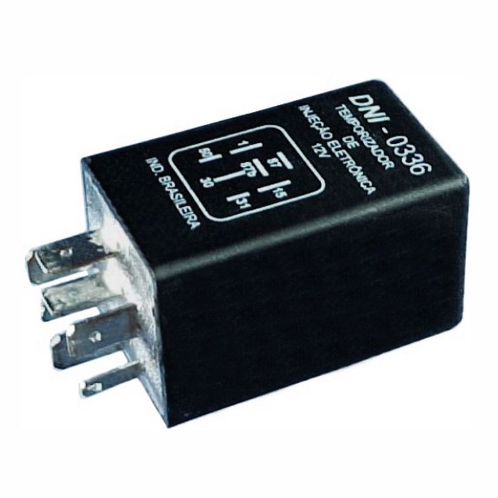 DNI0336 12V - RELE INJ. ELETON. BOSCH 12V 7 TERM. FIAT/VW /GM /FORD - PC