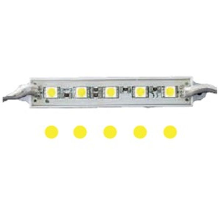 ISO14LR5 01 AM 12V - LAMP LEG 5 LED SMD AMARELO 12V (EMB. COM 10 PCS- VALOR UNITARIO) - PC