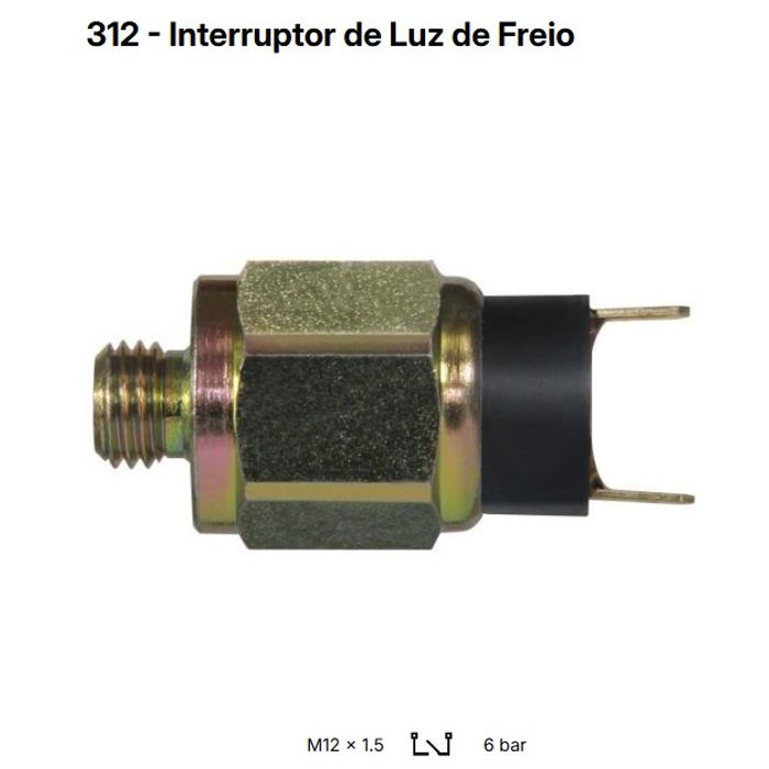 RHO0312 - INT. FREIO FORD TODOS COM SISTEMA WABCO - PC