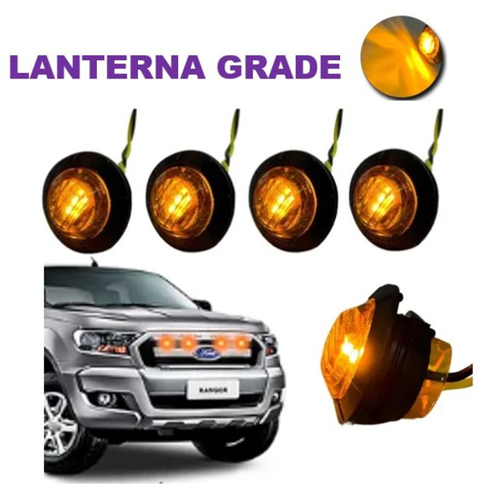 ISO6FR194 12V AM - LANTERNA GRADE DIANTEIRA AMBAR (EMB. COM 1 PECA - VALOR UNITARIO) - PC