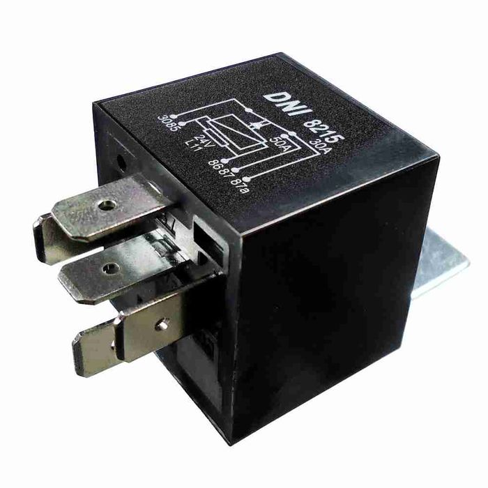 DNI8215 24V - RELE AUX. 24V REVERSOR SELADO CATERPILLAR 50/30A - PC